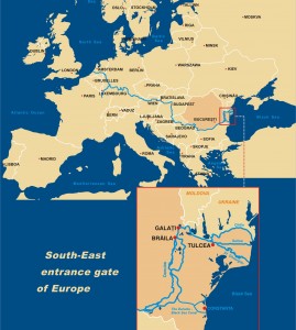 harta regiune galati – europa